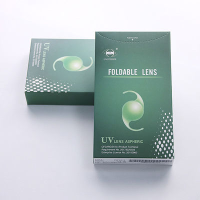 গুণ  Aspheric Hydrophilic Acrylic IOL Intraocular Lens 12.5mm Overall Diameter কারখানা