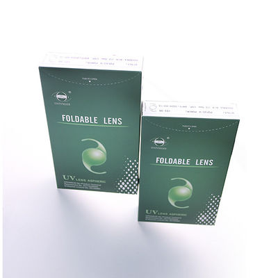 গুণ  Single Piece Hydrophilic Monofocal Intraocular Lens 6.0mm Optic Diameter কারখানা
